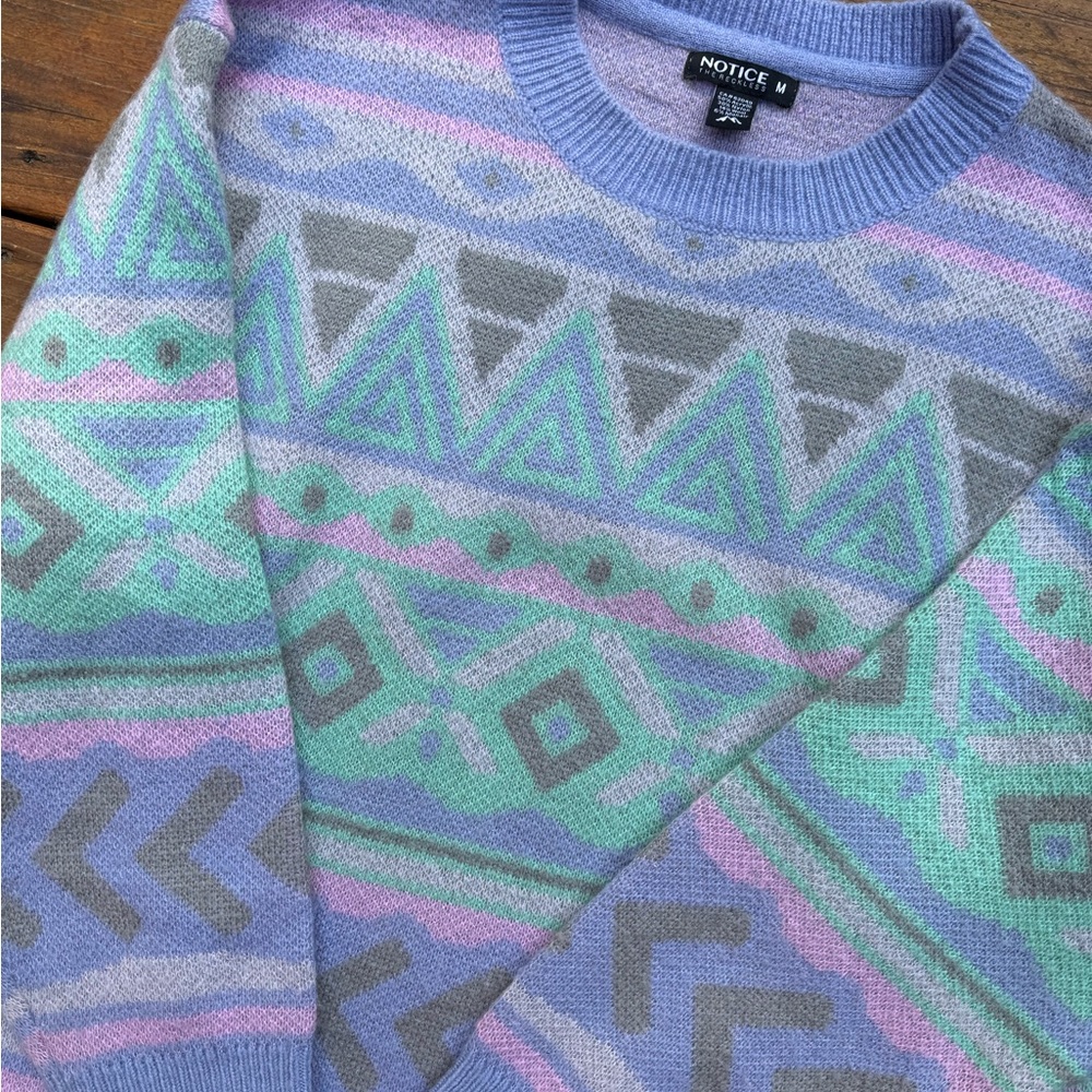 Notice the Reckless Aurora Sweater - Picture 3 of 5